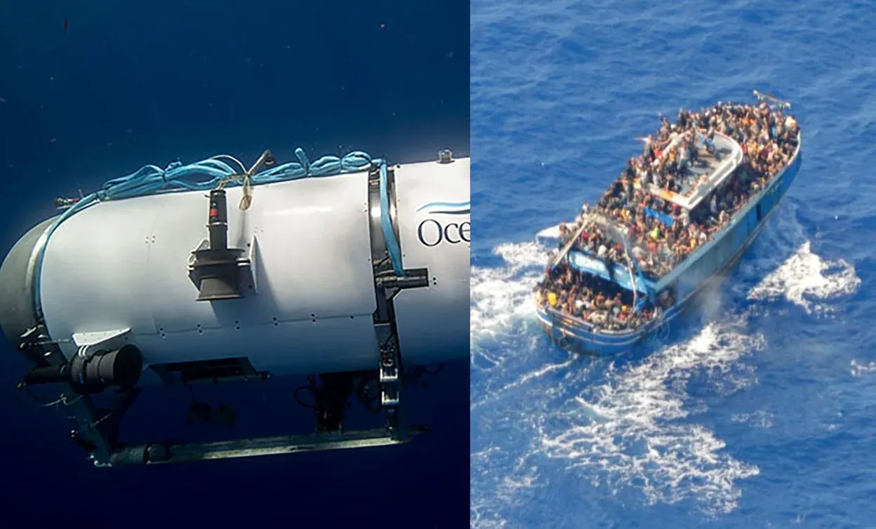 万众瞩目的潜水器与无人关心的难民船｜免费newsletter（066）